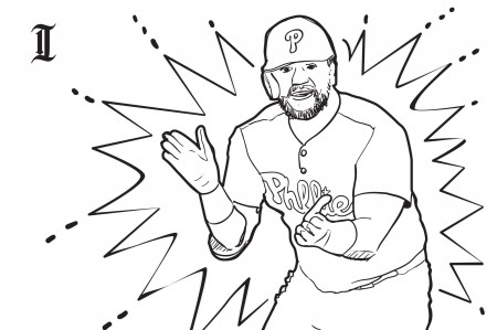 Philadelphia Phillies coloring pages