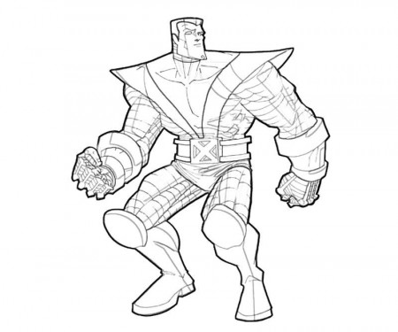 Free X Men Colossus Coloring Pages, Download Free X Men Colossus Coloring  Pages png images, Free ClipArts on Clipart Library