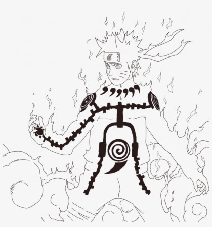 Rikudo Naruto By Vjsasuke - Naruto Sage Of The Six Transparent PNG -  860x905 - Free Download on NicePNG