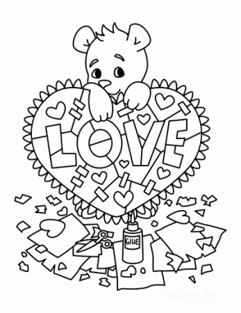 70 Best Heart Coloring Pages | Free Printables for Kids & Adults