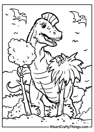 Dinosaur Coloring Pages - Fearsome Fun And 100% Free (2023)