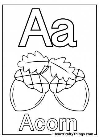 Letter A Coloring Pages (Updated 2023)