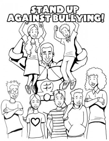 Bullying Coloring Page Free Printable Coloring Pages 22484 ...