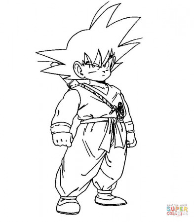 Dbz coloring page | Free Printable Coloring Pages