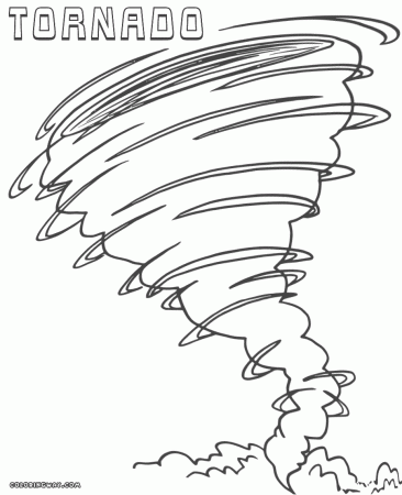 tornado coloring sheet - Google Search | Tornado, Tornado craft, Coloring  pages