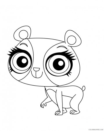littlest pet shop coloring pages penny Coloring4free - Coloring4Free.com