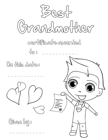Grandparents Day Coloring Pages - Best Coloring Pages For Kids
