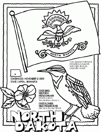 Ohio state bird coloring pages