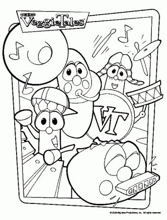 Vegetales Coloring Page