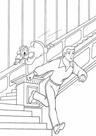 Cinderella - The King throws himself down the stairs to stop the Prince