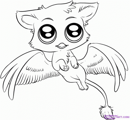 anime animals coloring pages - Clip Art Library