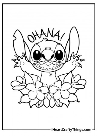 Lilo & Stitch Coloring Pages (Updated 2023)