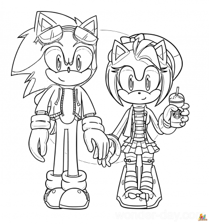 Fun and Creative Sonic Coloring Pages for Kids - AHcoloring