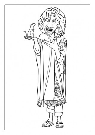Encanto coloring pages, printable coloring sheets