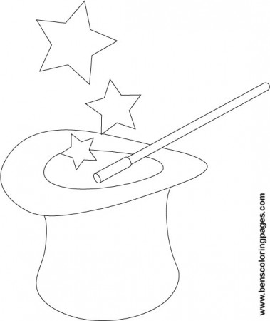 draw a magic hat - Clip Art Library
