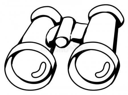 Binoculars Line Drawing stock vector. Illustration of line - 234433459 |  Line drawing, Drawings, Cartoons vector