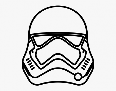 First Order Stormtrooper Rubber Stamp - Star Wars Storm Trooper Png,  Transparent Png - kindpng