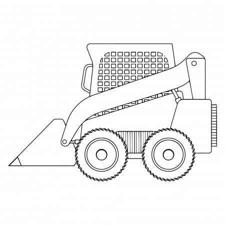 Premium Vector | Construction machine coloring pages for kids vehicle coloring  pages