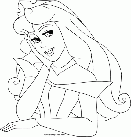 Beauty Princess Coloring Pages - Coloring Pages For All Ages