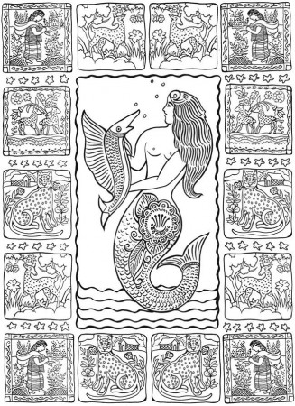 12 Pics of Mexican Art Coloring Pages - Mexican Folk Art Coloring ...