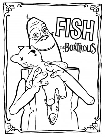 Boxtrolls Coloring pages 4