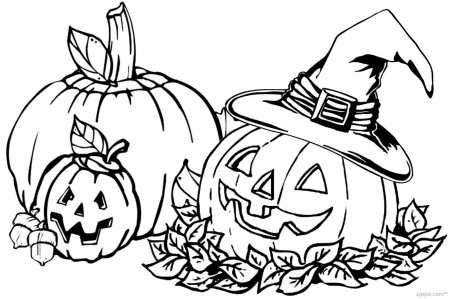 Halloween Pumpkin Coloring Pages (19 Pictures) - Colorine.net | 13733
