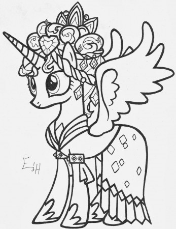 13 Pics of Princess Cadence Coloring Pages - My Little Pony ...