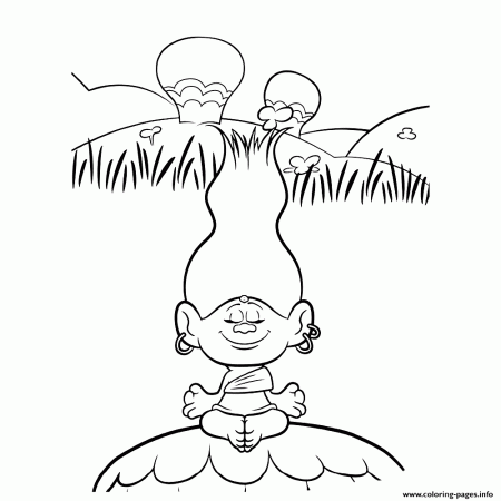 TROLLS Coloring Pages 