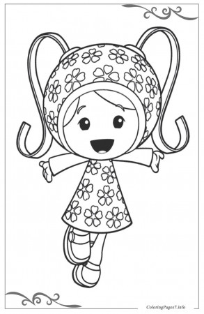 Team Umizoomi Free Coloring Pages for Kids