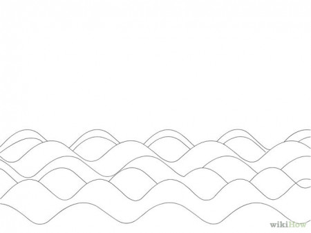 Wave coloring pages