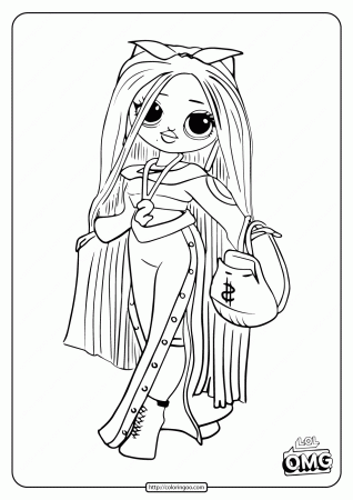 LOL Surprise OMG Swag Fashion Doll Coloring Page | Horse coloring pages, Coloring  pages, Cool coloring pages