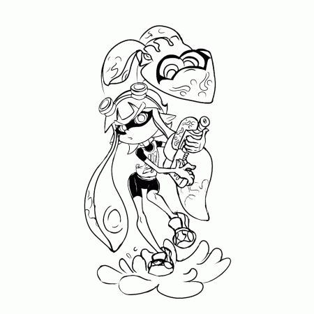 ▷ Splatoon: Coloring Pages & Books ...