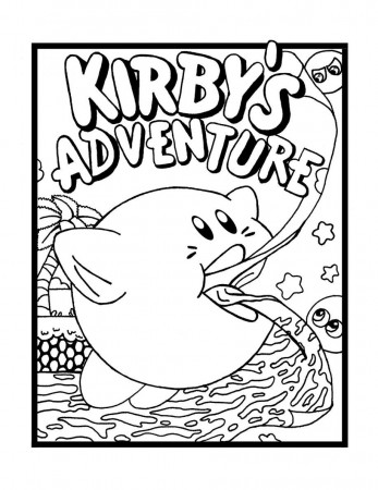 Fire Kirby Coloring Pages Nintendo Kirby Coloring Pages To Print ...