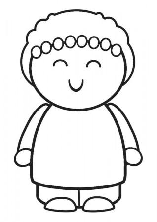 Coloring Page to smile - free printable ...