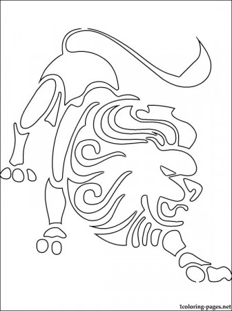 Leo coloring page | Coloring pages