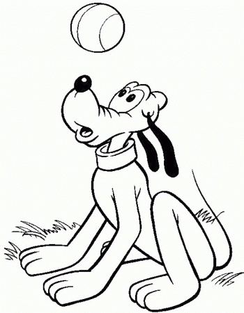 New Free Printable Pluto Coloring Pages For Kids - Widetheme