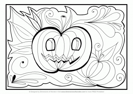 halloween coloring pages free printable halloween coloring sheets ...