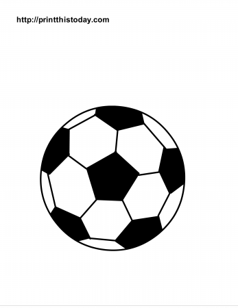 Free Printable Sports Balls Coloring Pages