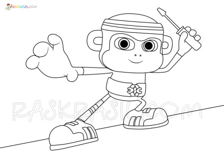 Chico Bon Bon Coloring Pages | Free ...