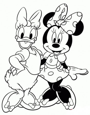 Minnie Mouse Coloring Pages for Kids | WONDER DAY — Coloring pages for  children and adults