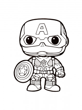 Free Funko coloring pages. Download and print Funko coloring pages