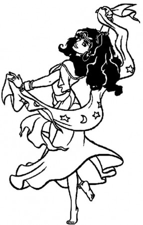 Hunchback Of Notre Dame Coloring Pages - Learny Kids