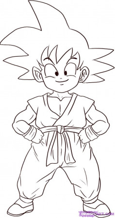 Dragon Ball Z Coloring Pages Goku