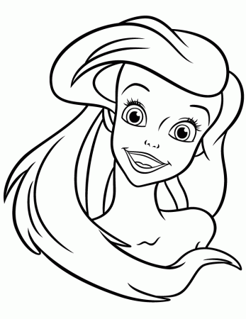 The Little Mermaid Coloring Pages and Book | UniqueColoringPages