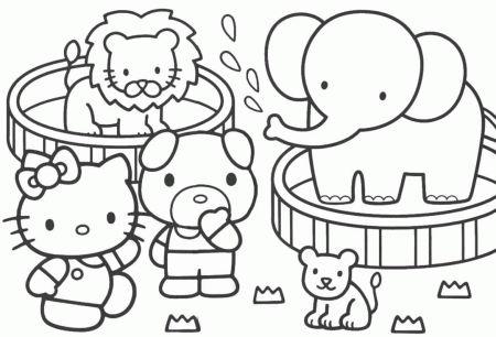 Zoo Coloring pages for Girls Free Printable Coloring Pages For ...