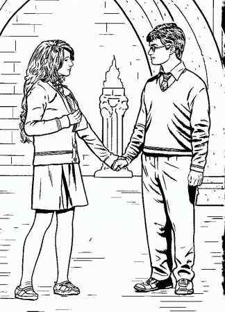 Coloring pages harry potter - picture 11