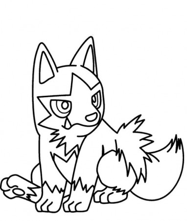 Poochyena Pokemon Coloring Pages - Pokemon Coloring Pages ...