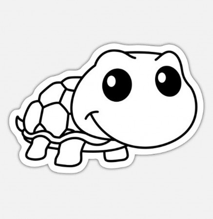 Cartoon Turtle SVG Turtle Figurine Clip Art Spamton Sticker - Etsy