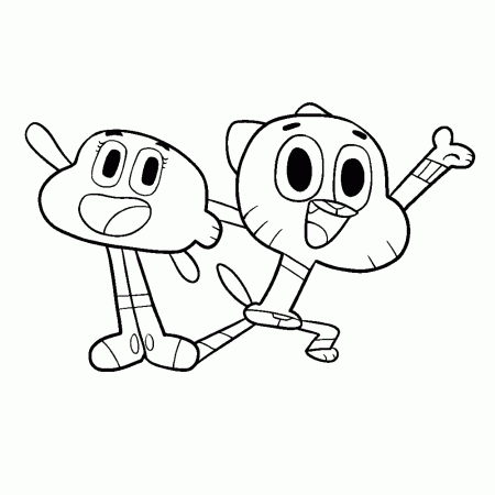 ▷ The Amazing World of Gumball: Coloring Pages & Books ...