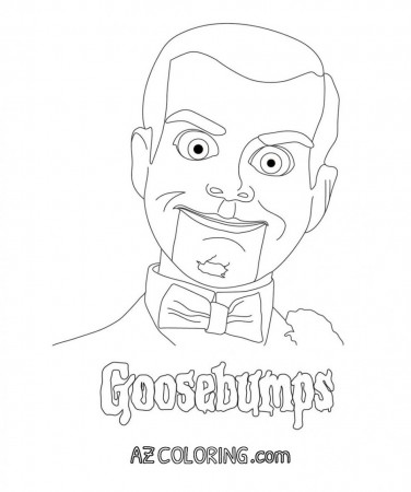 Goosebumps Coloring Pages Printable